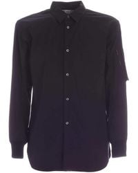 Comme des Garçons - Curved Hem Shirt - Lyst
