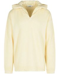 Laneus - Ivory Wool Blend Sweater - Lyst