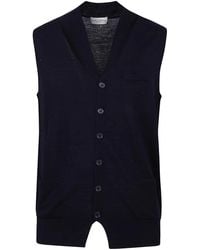 Ballantyne - V Neck Gilet - Lyst