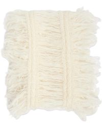 Ann Demeulemeester - Brushed-Knit Scarf - Lyst
