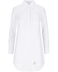 Thom Browne - Mini Shirt Dress - Lyst