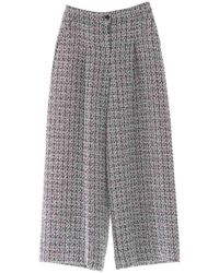 KARL LAGERFELD - Boucle Pants - Lyst