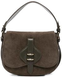 Coccinelle - Mud Suede Leather Crossbody Bag - Lyst