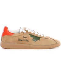 DSquared² - Rebels Suede Sneakers - Lyst
