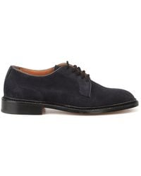 Tricker's - Robert Suede Derby Shoes - Lyst