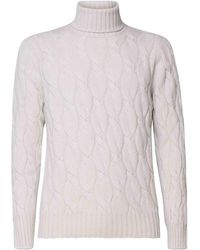 Giuliano Galiano - Tricot Turtleneck Sweater - Lyst