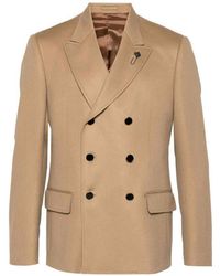 Lardini - Attitude Double Breasted Jacket - Lyst