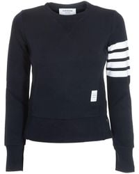 Thom Browne - 4 Bar Crewneck Sweatshirt In - Lyst