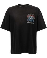 Amiri - Crystal Hollywood Cotton T-Shirt - Lyst