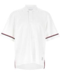 Thom Browne - 'Rugby' Polo Shirt - Lyst