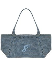 Patou - Large Trapezio Tote With Jp Monogram - Lyst