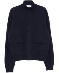 Lardini - Wool Bomber Jacket - Lyst