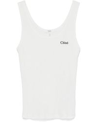 Chloé - Jersey Tank Top - Lyst