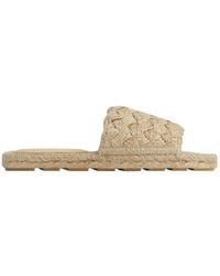 Bottega Veneta - Jack Flat Sandals - Lyst