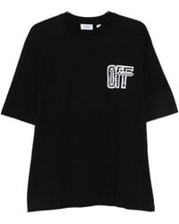 Off-White c/o Virgil Abloh - Motion Arrow Skate Cotton T-Shirt - Lyst