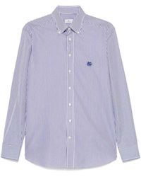 Etro - Shirt Roma Logo Bd - Lyst