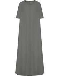 Transit - Minimal Long Linen Dress - Lyst