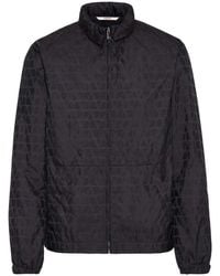Valentino Garavani - Nylon Windbreaker Jacket - Lyst