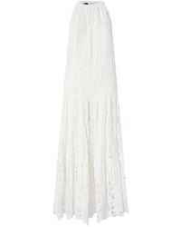 Pinko La Cura Dress in White | Lyst