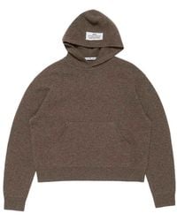 Acne Studios - Cashmere Hooded Sweater - Lyst