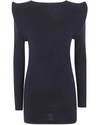 Junya Watanabe - Long Sleeves Boat Neck Sweater - Lyst