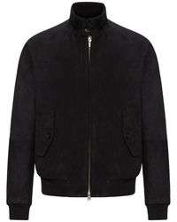 Baracuta - G9 Suede Jacket - Lyst