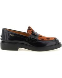 Tod's - Pony Hair Loafers - Lyst