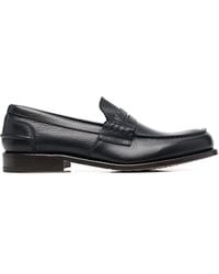 Premiata - Slip-On Pebbled-Texture Loafers - Lyst