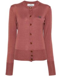 Vivienne Westwood - Bea Wool And Silk Blend Cardigan - Lyst