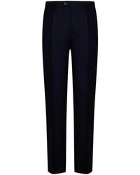 Etro - Wool Pleat Trousers - Lyst