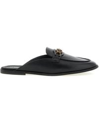 Pinko - Mule En Cuir Naty 09 À Logo - Lyst