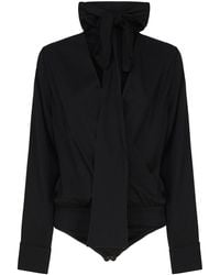 Sportmax - Silk Body Shirt - Lyst