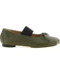 MM6 by Maison Margiela - Anatomic Numeric Ballet Flats - Lyst