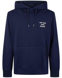 Drole de Monsieur - Bold Slogan Hoodie - Lyst
