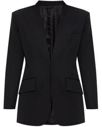 The Attico - Wool Gabardine Jacket - Lyst