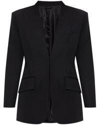 The Attico - Wool Gabardine Jacket - Lyst