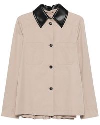 Sportmax - Cotton Blend Trench Coat - Lyst
