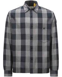 Moncler - X Mercedes-Benz By Nigo Plaid Shirt - Lyst