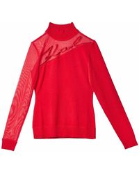 Karl Lagerfeld - Karl Signature Mock Neck - Lyst