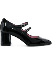 CAREL PARIS - Alice Patent Leather Mary Janes Pumps - Lyst