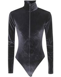 Filippa K - Velvet Zip Body - Lyst