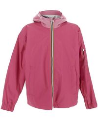 K-Way - Tech Fabric Jacket - Lyst