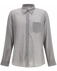 Dries Van Noten - Long-Sleeved Shirt With Graphic Motif - Lyst