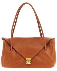 Marni - Leather E/W Shoulder Bag - Lyst