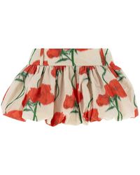 KENZO - Archive Rose' Skirt - Lyst