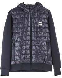 KARL LAGERFELD - Karl Hooded Down Jacket - Lyst