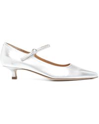 Aeyde - Polina Laminated Nappa Leather Sandal - Lyst