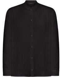 Transit - Mandarin Collar Shirt - Lyst