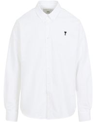 Ami Paris - Classic Fit Shirt - Lyst