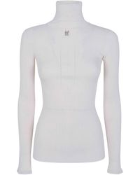 Elisabetta Franchi - Tricot Turtle Neck Sweater - Lyst